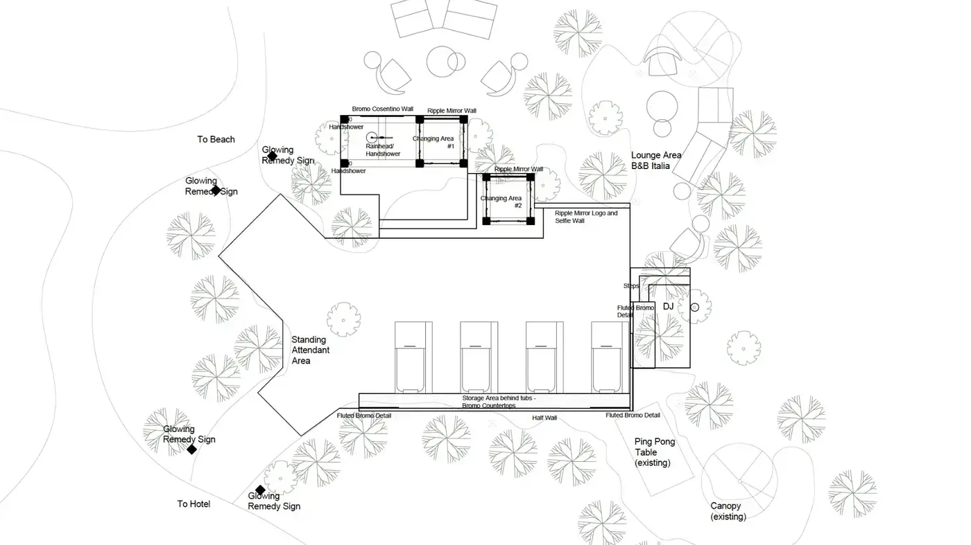 Activation site plan